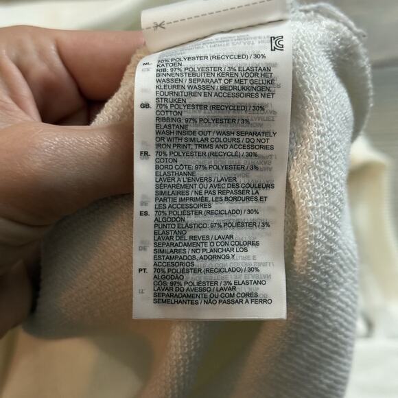 G-Star RAW Multi GR Relaxed Sweater Women’s XS Off-White Graphic Crewneck - Picture 7 of 8